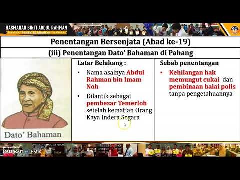 (TING 3 BAB 7) 7.1 MATLAMAT DAN BENTUK PENENTANGAN MASYARAKAT TEMPATAN