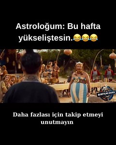 🤯 Asteriks ve Oburiks yine durmadı! Bu sefer Orta Krallık’ta, kadını göklere çıkaracak kadar ileri gittiler… ✈️ Tarihi değiştiren dostlukları, çılgın planları ve karın kasları yerine karın doyuran kahramanlıklarıyla geri döndüler! 💥 Bu sahne tam anlamıyla: 🎯 “Erkek dediğin kadını göklere çıkarır” sözünün fazla ciddiye alınmış hali 😂 ⠀ 🎥 Film: Asteriks & Oburiks: Orta Krallık (2023) 📍 Tür: Komedi / Macera / Absürt Fransa mizahı ⠀ Sence Oburiks bu sahneden sonra ne yaptı? A) Uçanı izledi B) 