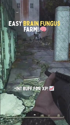FALLOUT 76: Best Brain Fungus Location 🧠 #shorts #fo76 #fallout76