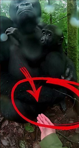 Congo Rescue! 🦍 Infant Gorilla to Majestic Silverback Bond! #Gorilla #Wildlife #POV
