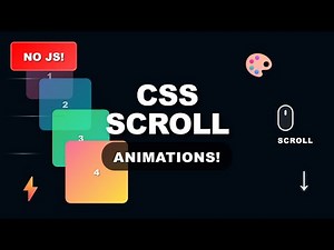 Modern CSS Scroll Animations | No JavaScript Needed
