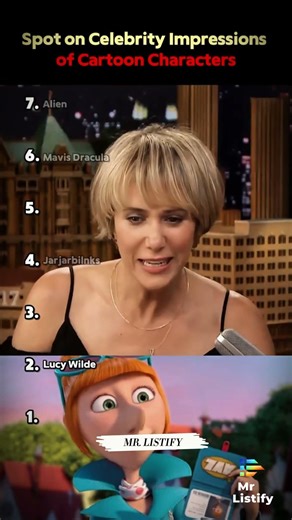 Spot on Celebrity Impressions of Cartoon Characters #selenagomez #billhader