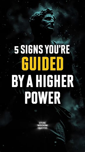 Stoic Wisdom Quotes on Instagram: "🌌 5 Signs You’re Being Protected by a Higher Power | Stoic Wisdom Sometimes what feels like loss is divine protection. The universe removes people, plans, and comfort — not to punish you, but to prepare you. Trust the unseen path. 🌑 #StoicWisdom #Stoicism #HigherPower #LifeLessons #TrustTheProcess"