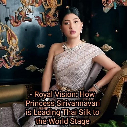 Royal Vision: How Princess Sirivannavari is Leading Thai Silk to the World Stage.