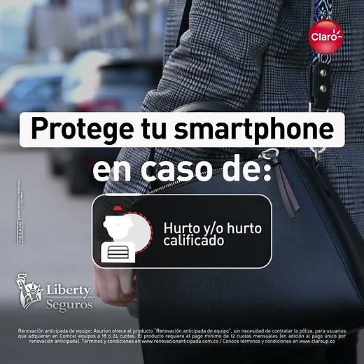 Seguro para celulares - Claro UP