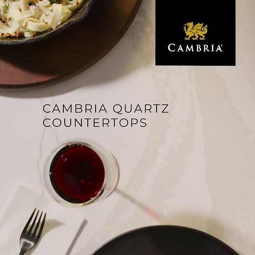 7.7K reactions · 1K shares | Upgrade to Cambria's stain-resistant, scratch-resistant, and maintenance-free quartz countertops for a lifetime of gatherings—guaranteed. Design Featured: Inverness Everleigh™ | Cambria | Facebook