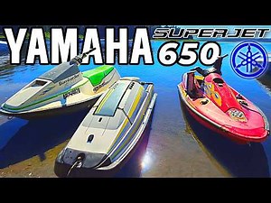 Riding Yamaha’s First Stand Up Jetski | The ORIGINAL Superjet 650