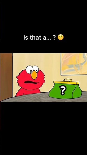 Elmo dumps out his... toys? 👀💀