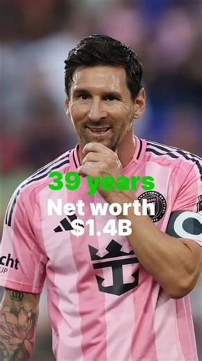 Messi Net worth Then vs Now