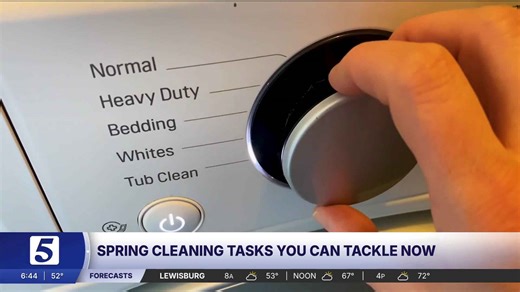 A look at spring cleaning tasks you can tackle now