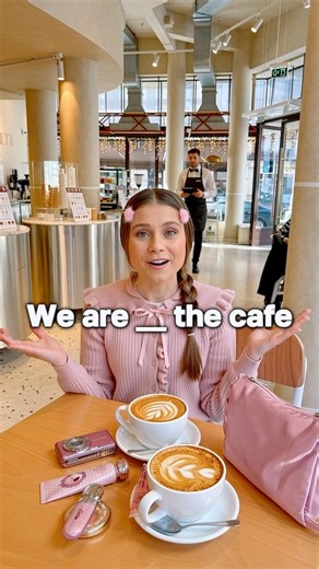 Location 4/14 - English at the Cafe🍧 #englishbydora #dora #english #languagelearning