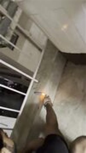 Firecracker Flies Into Washing Machine