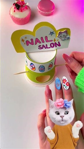 Cute & Creative Nail Art Hacks with a Playful Twist! 💅✨ #BeautyFun