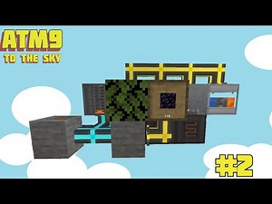 Lava and Obsidian Generation | ATM9 To The Sky #2