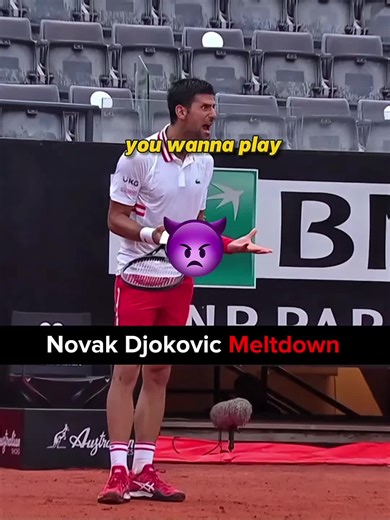 Djokovic Meltdown on Court