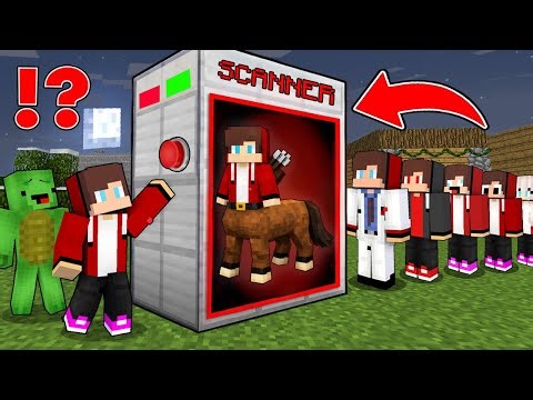 JJ and Mikey Made a SCANNER To Find CENTAUR JJ