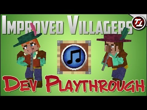 TekTopia Villagers | Dev Playthrough: Bard and Tavern!