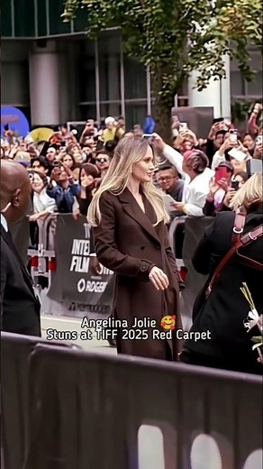 Angelina Jolie Red Carpet Glamour | TIFF 2025 Toronto Film Festival" #trending