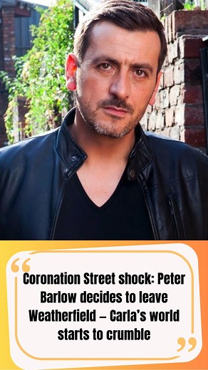 Peter Barlow’s Farewell: Carla Connor’s Heart-Break Moment! | Coronation Stars Daily