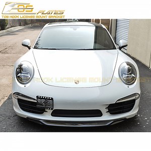 2012-19 Porsche 911 Carrera 991 Tow Hook License Plate Mount Bracket