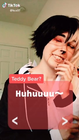 Monokuma cutscene 😈 #danganronpa #monokuma #cosplay #sdr2