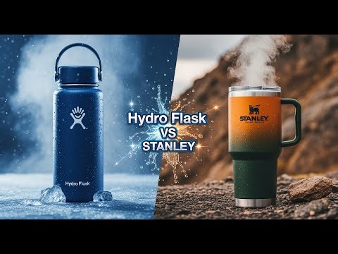 Hydro Flask vs Stanley: Water Bottle Test