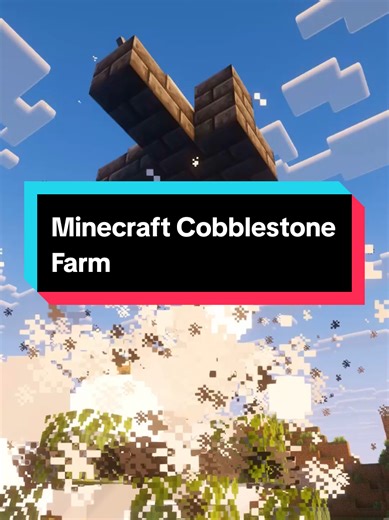 Efficient Minecraft Cobblestone Farm Guide