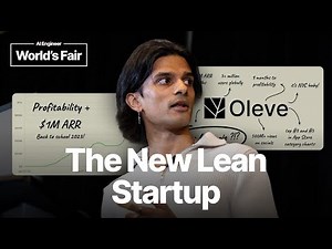 The New Lean Startup — Sid Bendre, Oleve