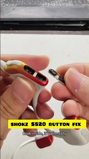 How to fix shokz headset? #repair #Electronics #fixshokzheadphone #DIYRepair #gadgetrepair
