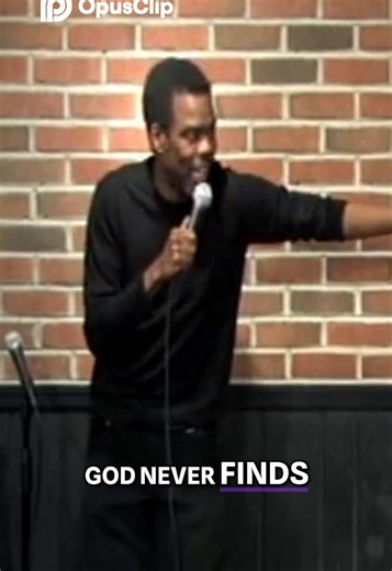 Chris Rock: “God never finds you at a good time.” 😂🔥 #ChrisRock #StandUp #Comedy #God #Viral