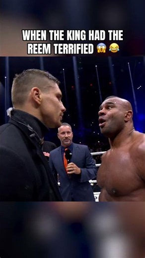 Rico had Alistair Overeem shook 😅