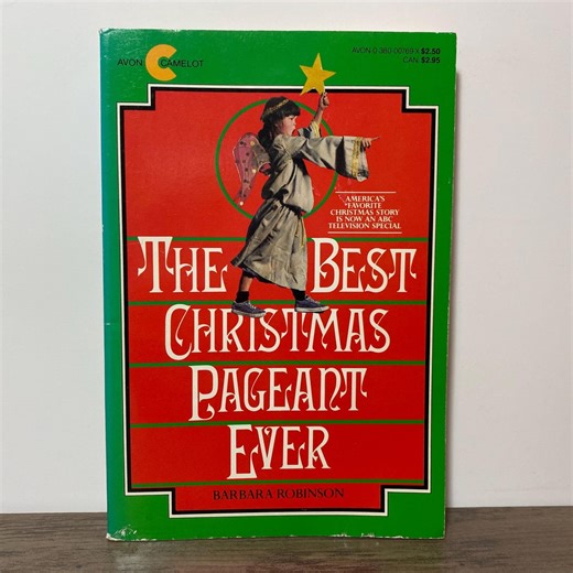 The Best Christmas Pageant Ever Paperback Novel for Kids by Barbara Robinson 1973 - Etsy UK