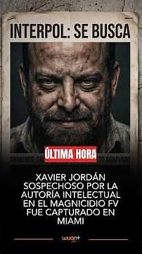 BREAKING NEWS: Xavier Jordán arrested in the U.S.: What is known about his capture 🇪🇨