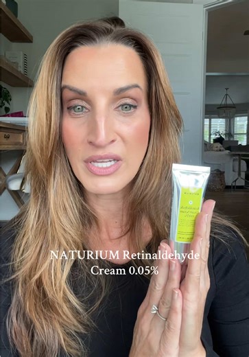 Affordable and EFFECTIVE @Naturium -Retinaldehyde cream 0.05 % if you’re searching for a great effective product to combat fine lines, wrinkles or texture. This is a great option! #naturium #cleanskincare #retinol #affordableskincare #over40