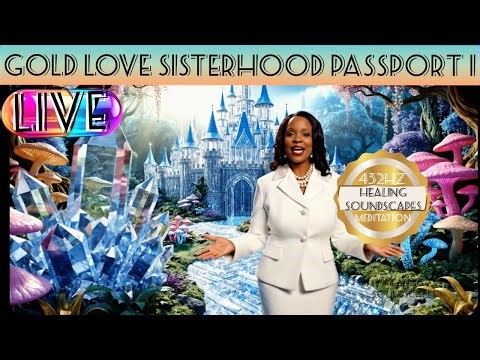 Gold Love Sisterhood Passport 1 I Open Doors I 432Hz I Heal Our Land I DrAshmonSounds