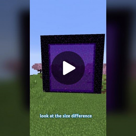 Old vs New Minecraft: Nether Portal Comparison 2023