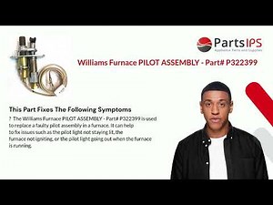 Williams Furnace PILOT ASSEMBLY - Part# P322399 - PartsIPS
