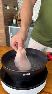 I'm going to add a boneless chicken breast to the boiling water and let it cook | I'm Diego