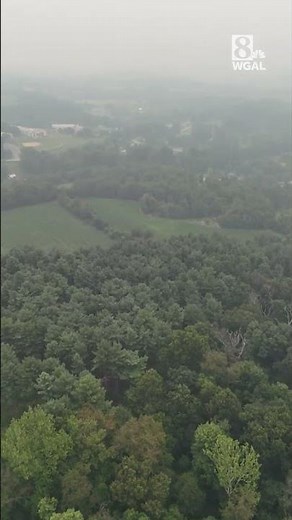 Canada wildfire smoke turns Pennsylvania skies very hazy as Code Purple air quality alert is in e...