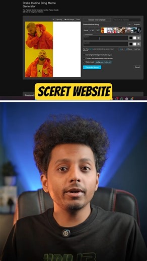 Create Viral Memes in One Click 🤩 Unlimited Meme Templates Website