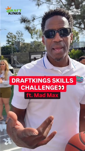 ALL THE SMOKE on Instagram: "Mad Max pulled up Skills Challenge READY 🔥 Presented by @draftkings_sportsbook #DKPartner"