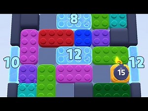 Color Block Jam Level 183 Game Walkthrough || Color Block Jam Puzzle Game
