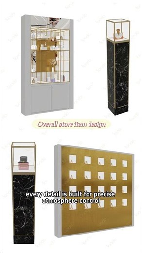 Custom Luxury Perfume Store Design & High-Precision Showcase