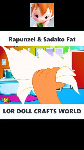 #lor #lorpaper #lorpapercrafts #lordiy #lorvideo #doll