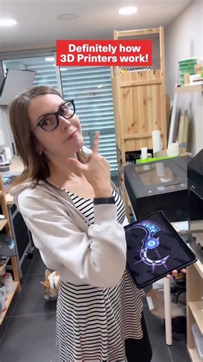 How 3D printing ACTUALLY works (based on social media comments)! Just press a button! So easy! 🙌 IT'S THE TRUTH! 🤝🫰🔥❤️ | Kamui Cosplay