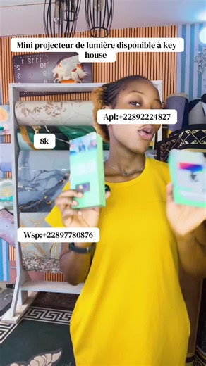 #pourvoustous😘😘❤️♥️✨✨ #lome #foryoupage #pouvous # mini projecteur de lumière