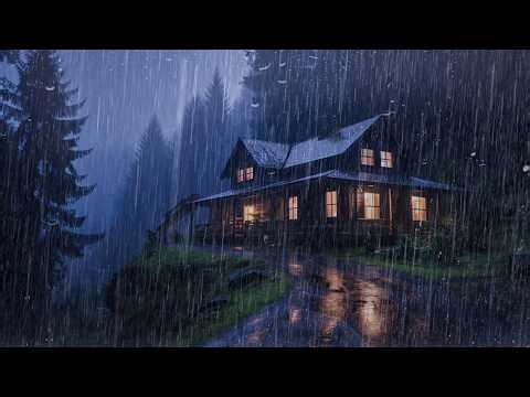 Super Heavy Rain To Sleep Immediately - ASMR, Rain Sounds For Relaxing Your Mind And Sleep Tonight