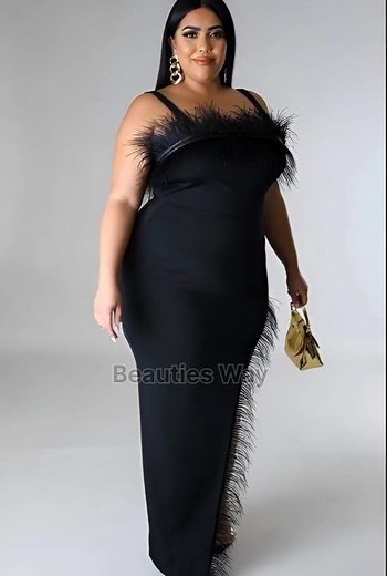 Plus Size Premium Look Dress Fashion Collection