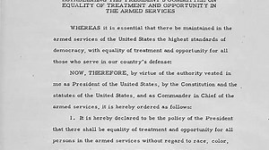 Today marks the 70th anniversary of the desegregation of the U.S. military. On July 26, 1948, President Harry S. Truman signed an executive order establishing the President's Committee on Equality of Treatment and Opportunity in the Armed Services, committing the government to integrating the segregated military. Watch our video from Black History Month about the executive order: | Navy Times
