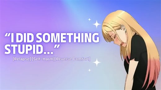 ASMR Comforting Your GF After She Relapses [TW] [Self-Harm] [Emotional] [Revers